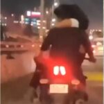 Video: Bengaluru Man Apprehended for Riding Bike with Woman on His Lap